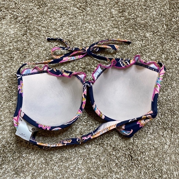 Shade & Shore bikini Floral top - Picture 3 of 5
